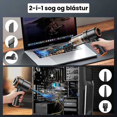 Öflug Bílaryksuga með Síu