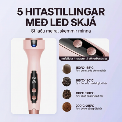 Hárbursti fyrir Blowouts