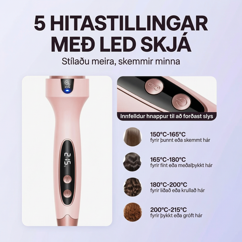 Hárbursti fyrir Blowouts