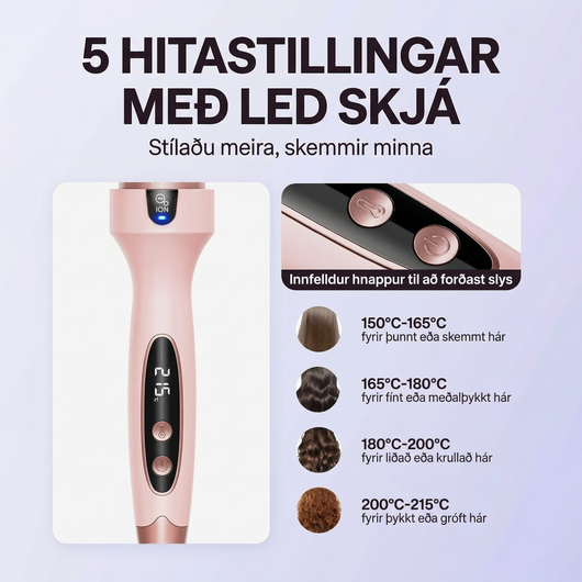 Hárbursti fyrir Blowouts