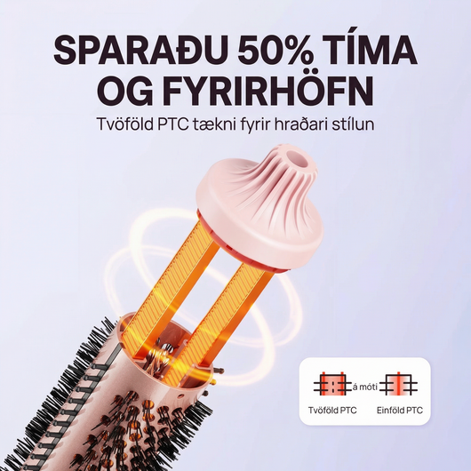 Hárbursti fyrir Blowouts